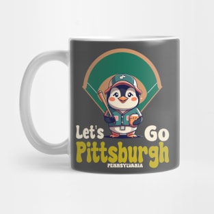 Let's Go Pittsburgh - For Pittsburgh Pennsylvania Home Town Mug